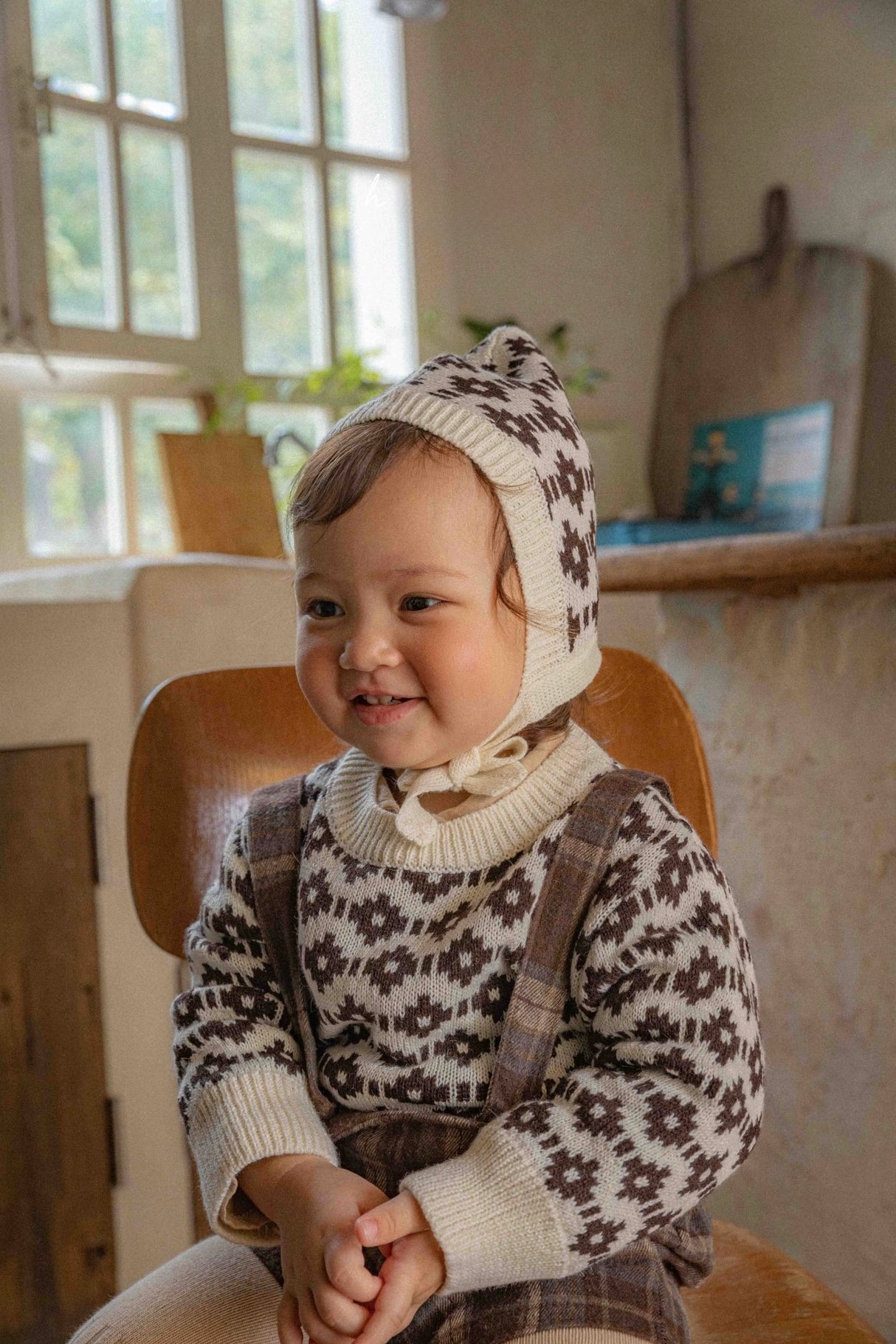 Noah Knit – with Matching Bonnet