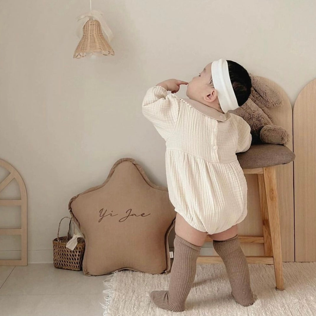 Organic Cotton Non-Slip Knee Socks