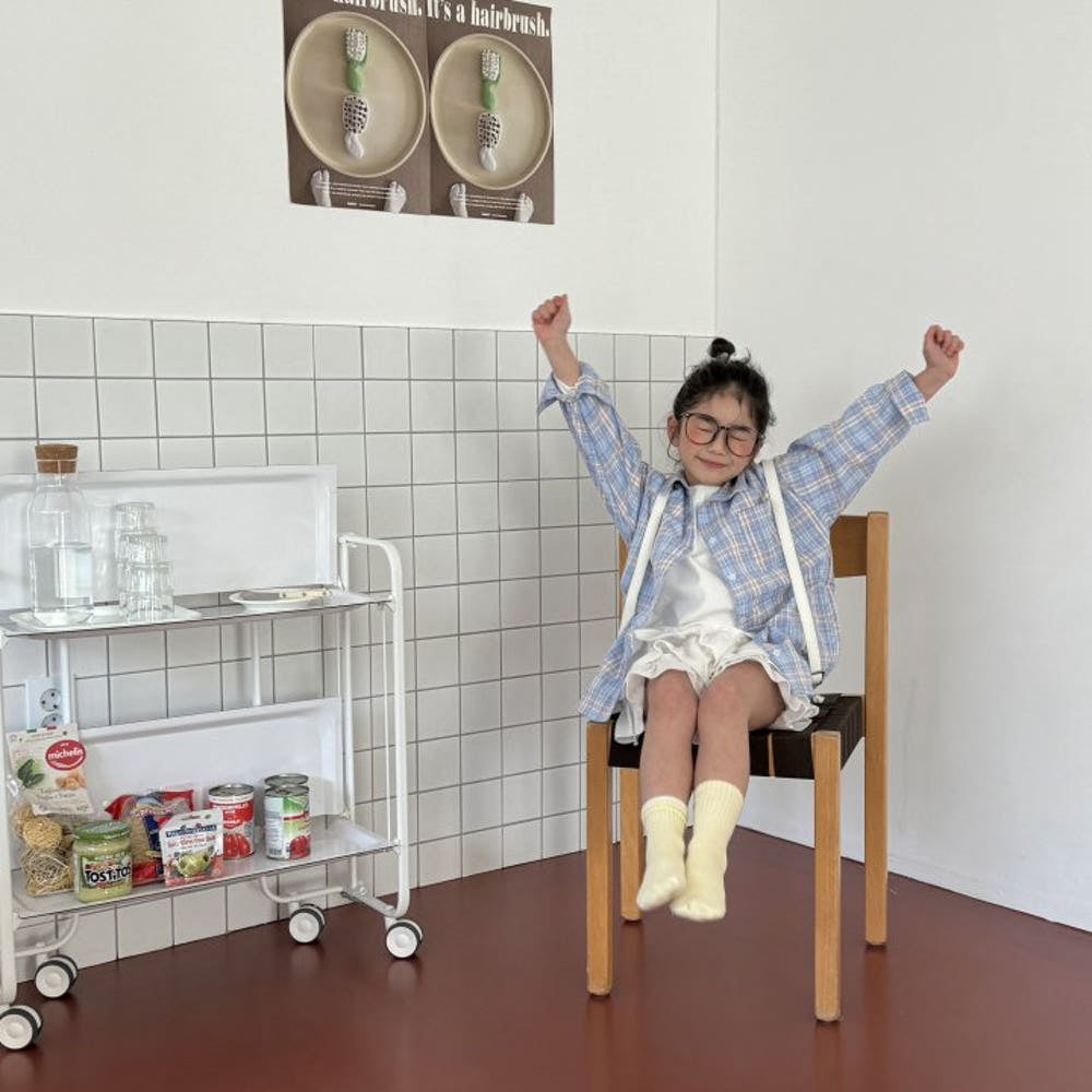 Sweet Breeze Mum's Check Cotton Shirt