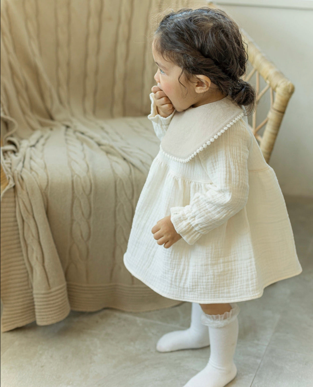 Double sided Organic bib