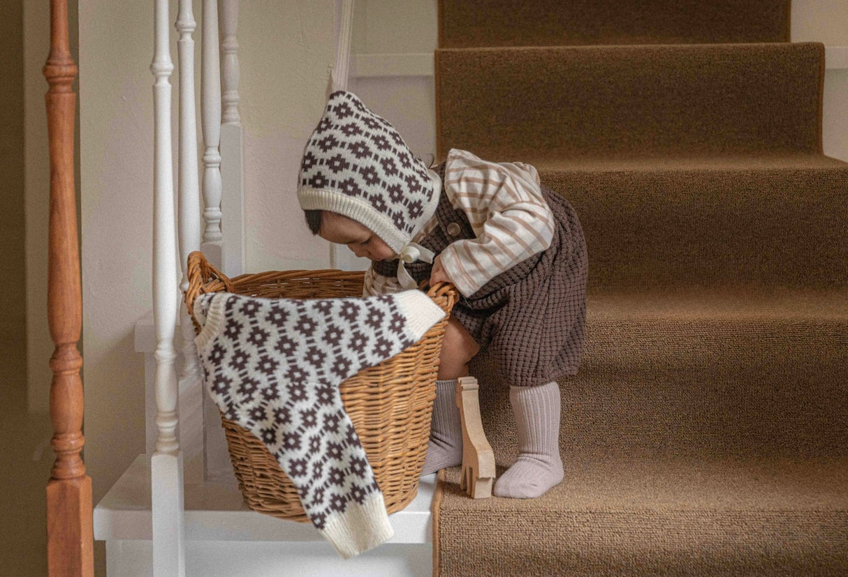 Noah Knit – with Matching Bonnet