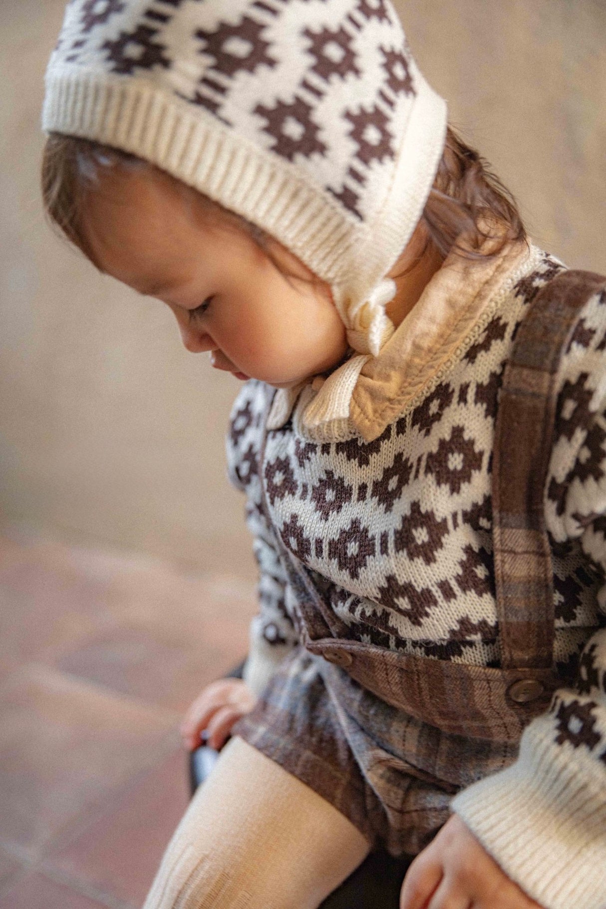 Noah Knit – with Matching Bonnet