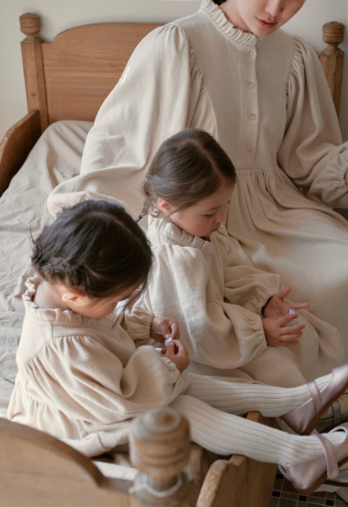 Lumi Shirred Cotton Dress