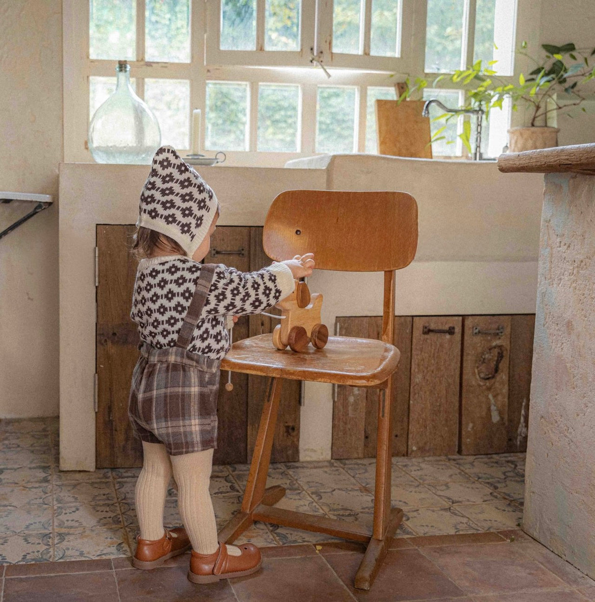 Noah Knit – with Matching Bonnet