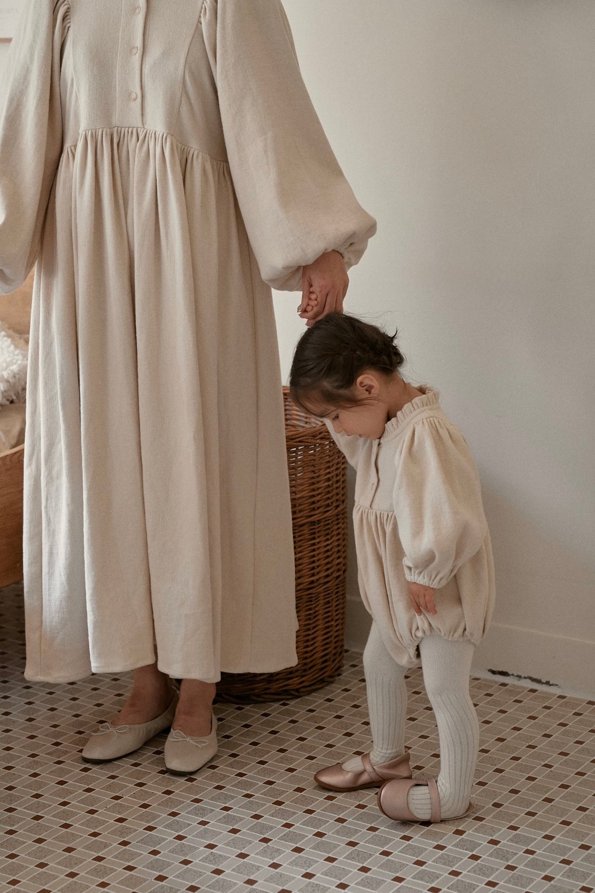 Lumi Shirred Cotton Dress