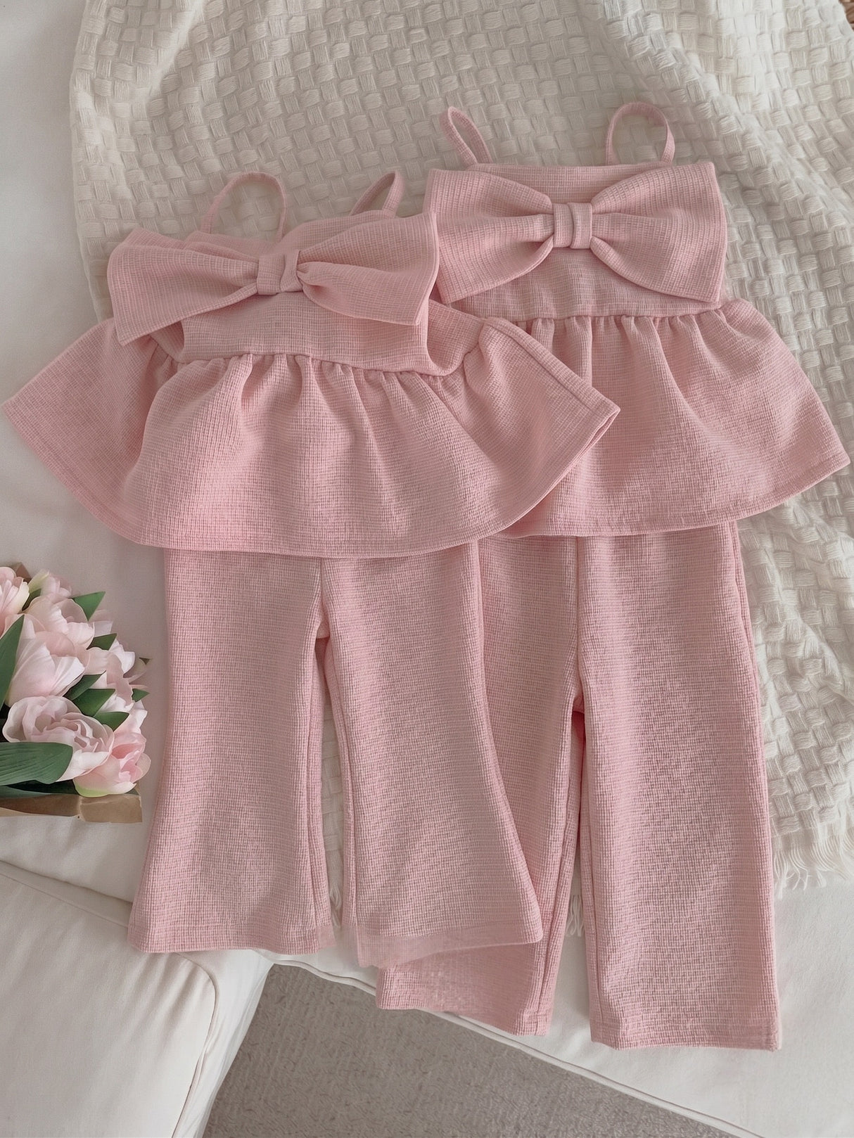 Elise Ribbon Tweed Set