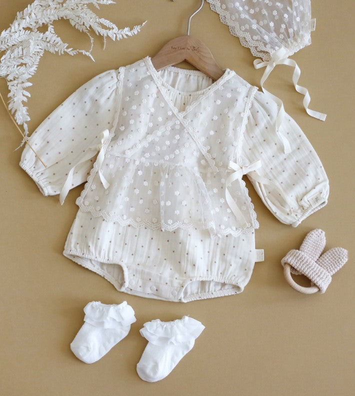 Premium Pure White Frilled Socks