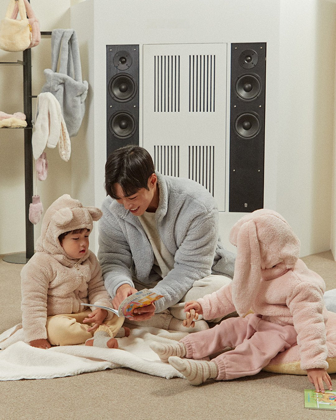 Soft Teddy Mum & Daddy Jacket