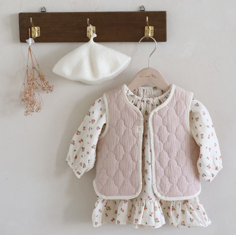 Pastel Quilted Vest