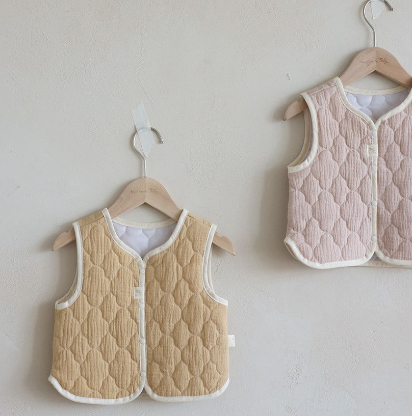 Pastel Quilted Vest