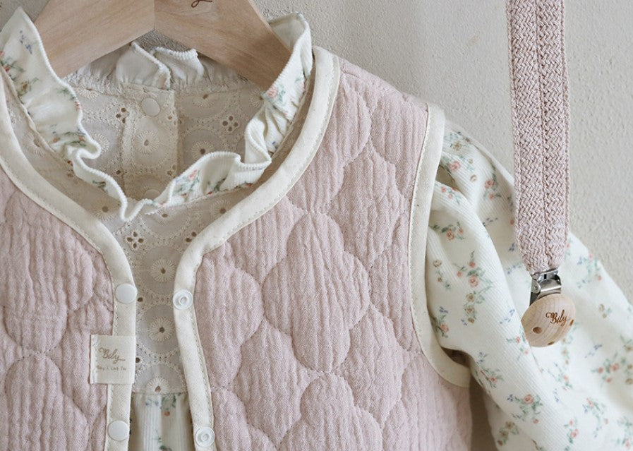 Pastel Quilted Vest