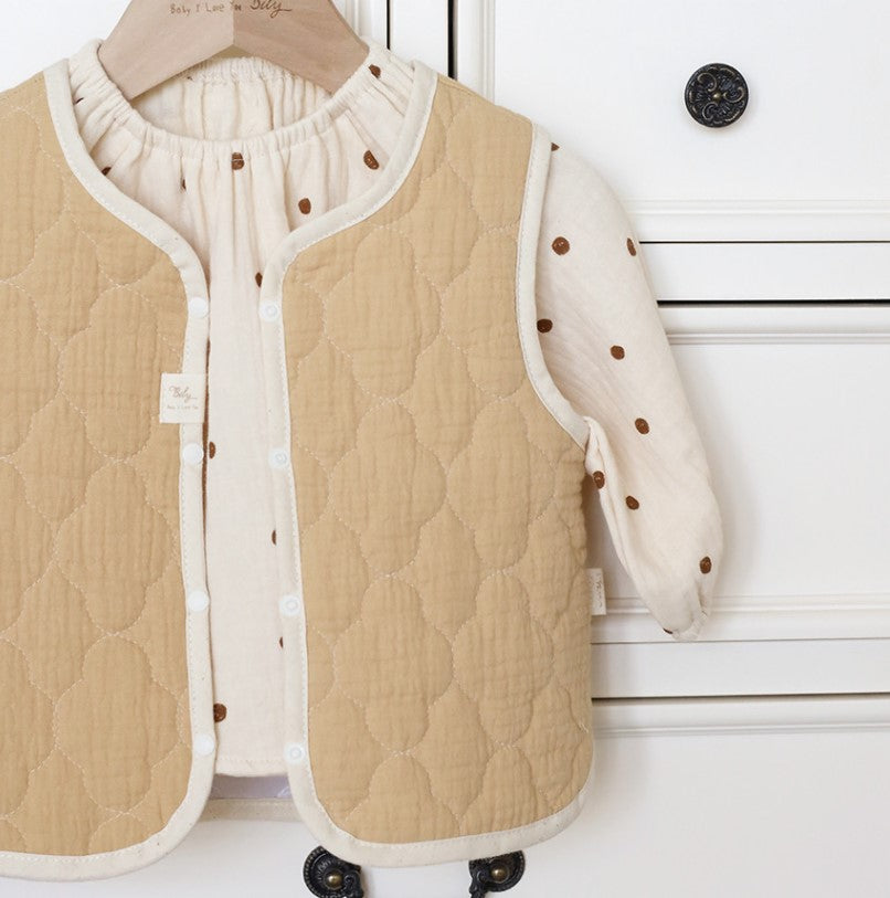 Pastel Quilted Vest