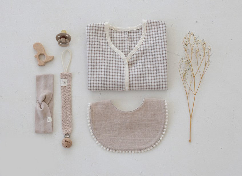 Cheise Plaid Cotton Cardigan