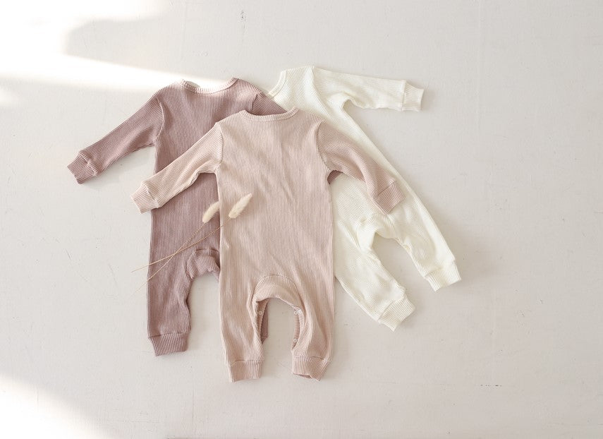 Bily Ribbed All in one Bodysuit
