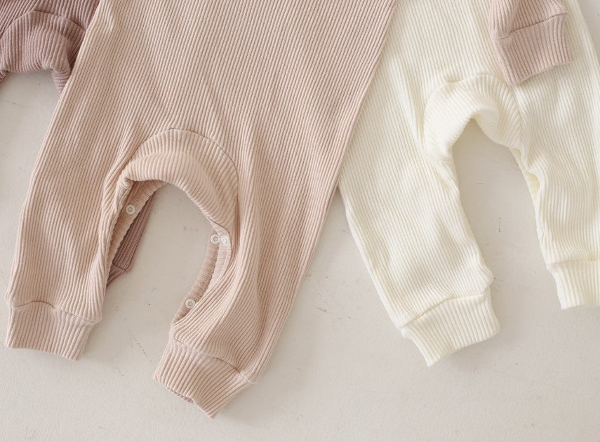 Bily Ribbed All in one Bodysuit