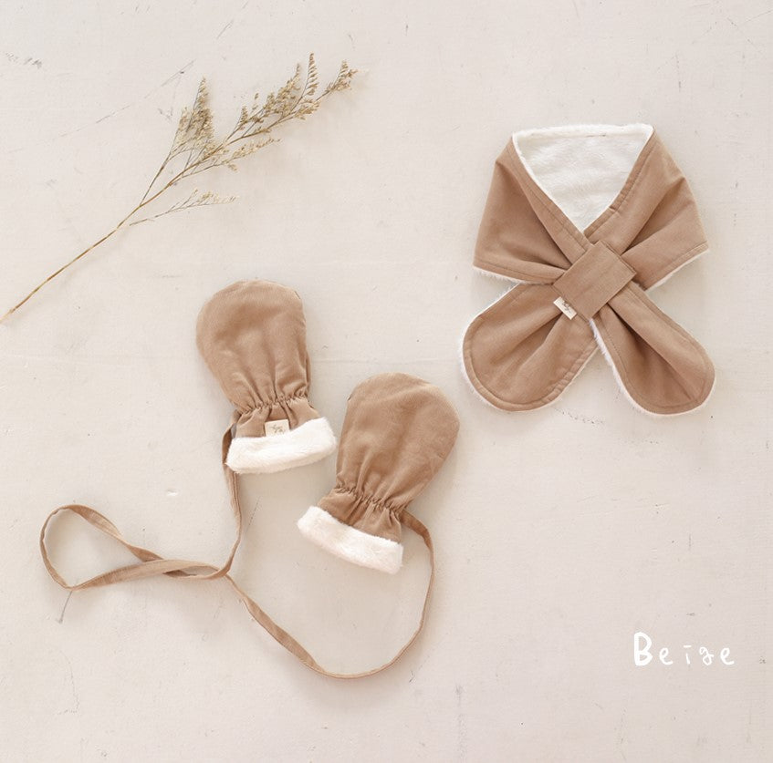 Pastel Snow Winter Scarf