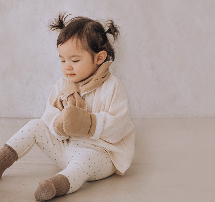 Pastel Snow Winter Scarf