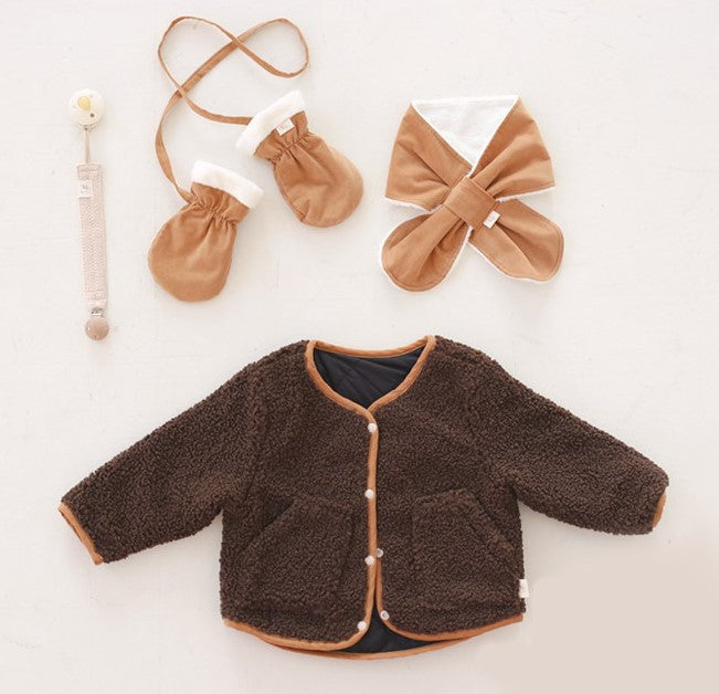 Pastel Snow Winter Scarf