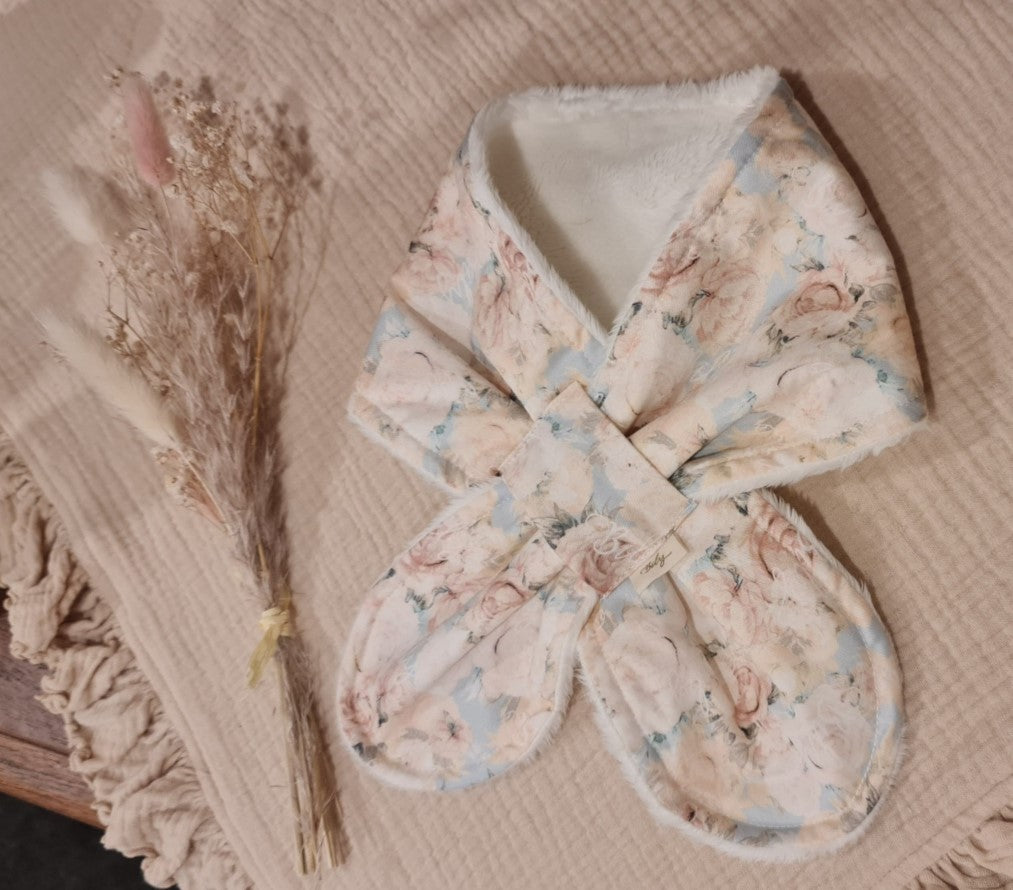 Snow Winter Scarf- Rose water