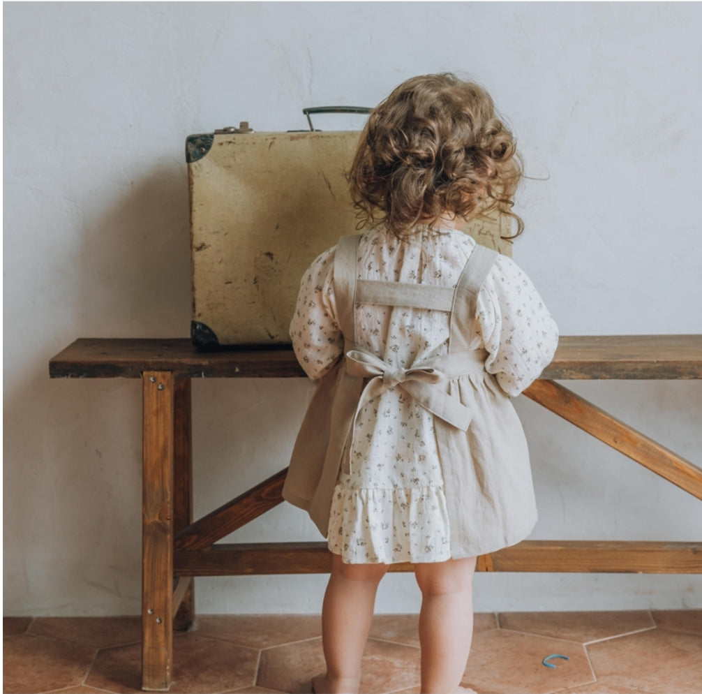 Bily Linen Apron - Kid's