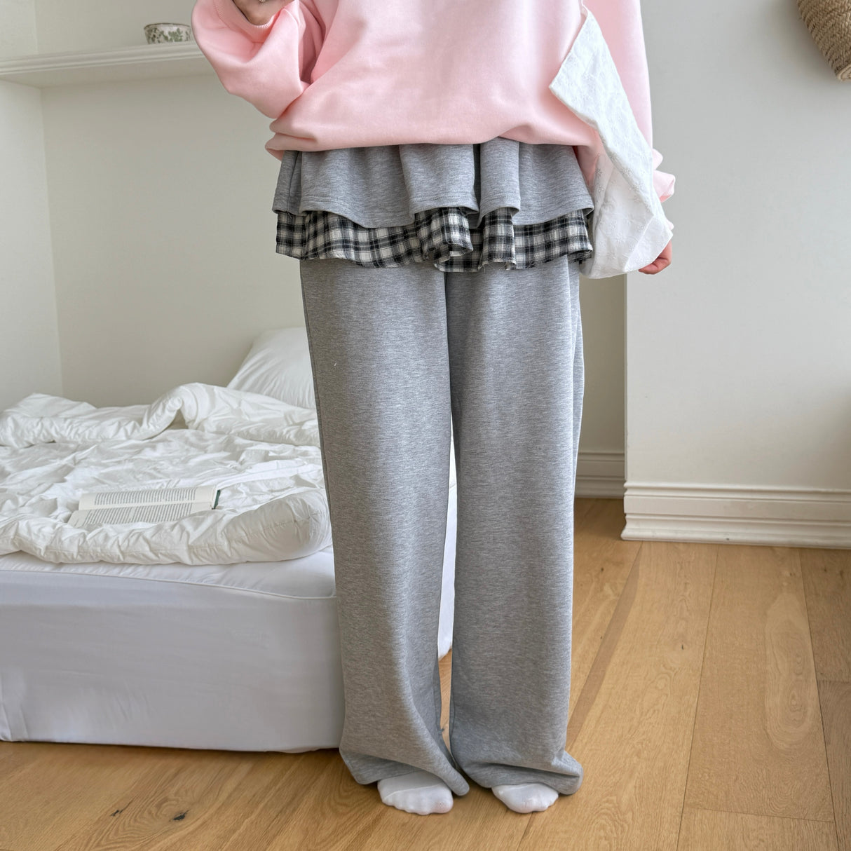 [PRE-ORDER] Mum Couple_Frill Layered Pants