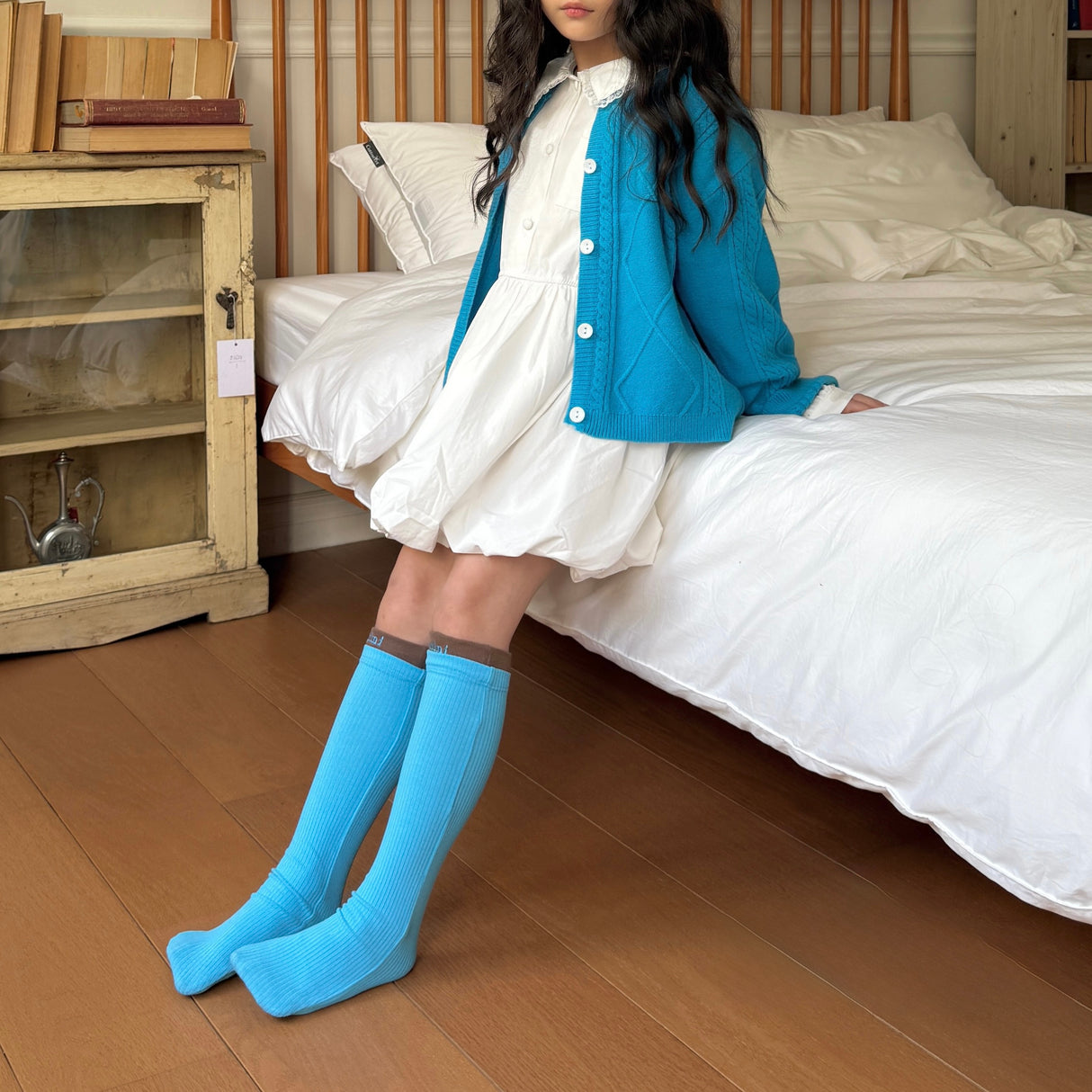 [PRE-ORDER] Autumn Color Block Socks