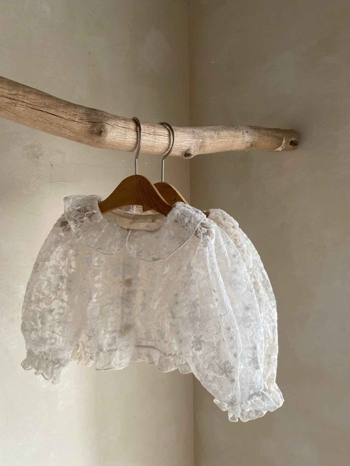 [PRE-ORDER] Lace Collar Cardigan