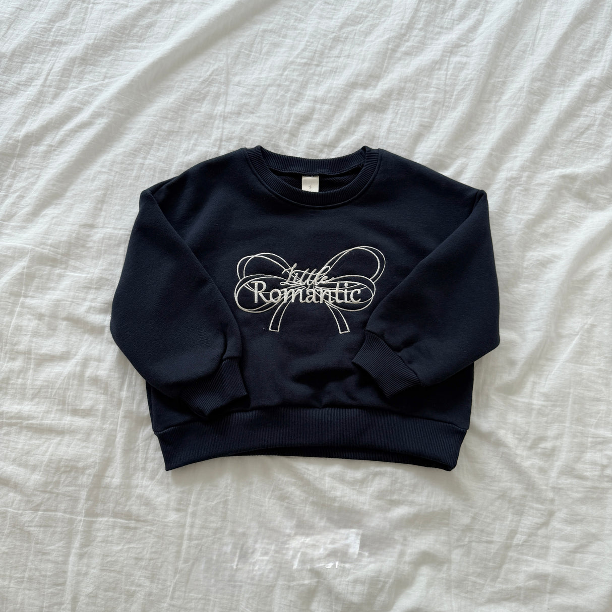 [PRE-ORDER] Mum Couple_Romantic Crop Sweatshirt