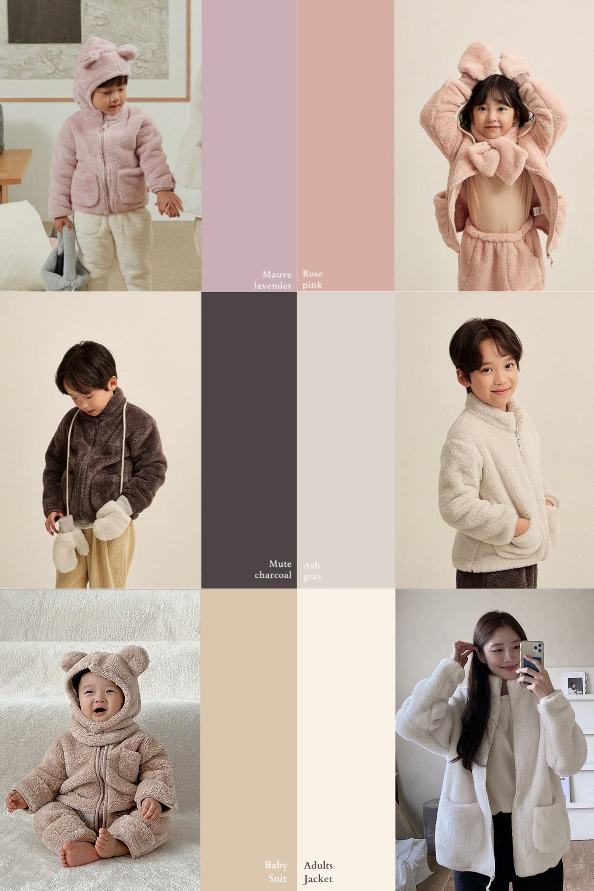 [Pre-Order] Faux Fur Adults jackets