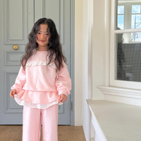 [PRE-ORDER] Frill Ribbon Sweatshirt