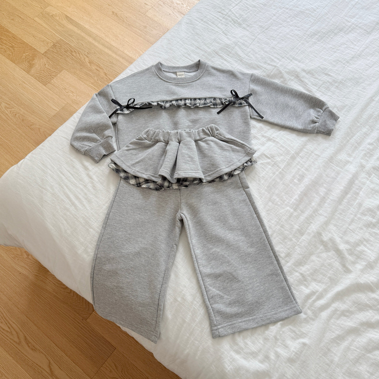 [PRE-ORDER] Mum Couple_Frill Layered Pants