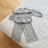 [PRE-ORDER] Mum Couple_Frill Layered Pants