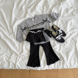 [PRE-ORDER] Frill Ribbon Sweatshirt