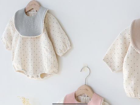 Organic Cotton Double sided bib