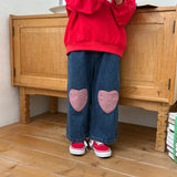 [PRE-ORDER] Heart Denim Pants