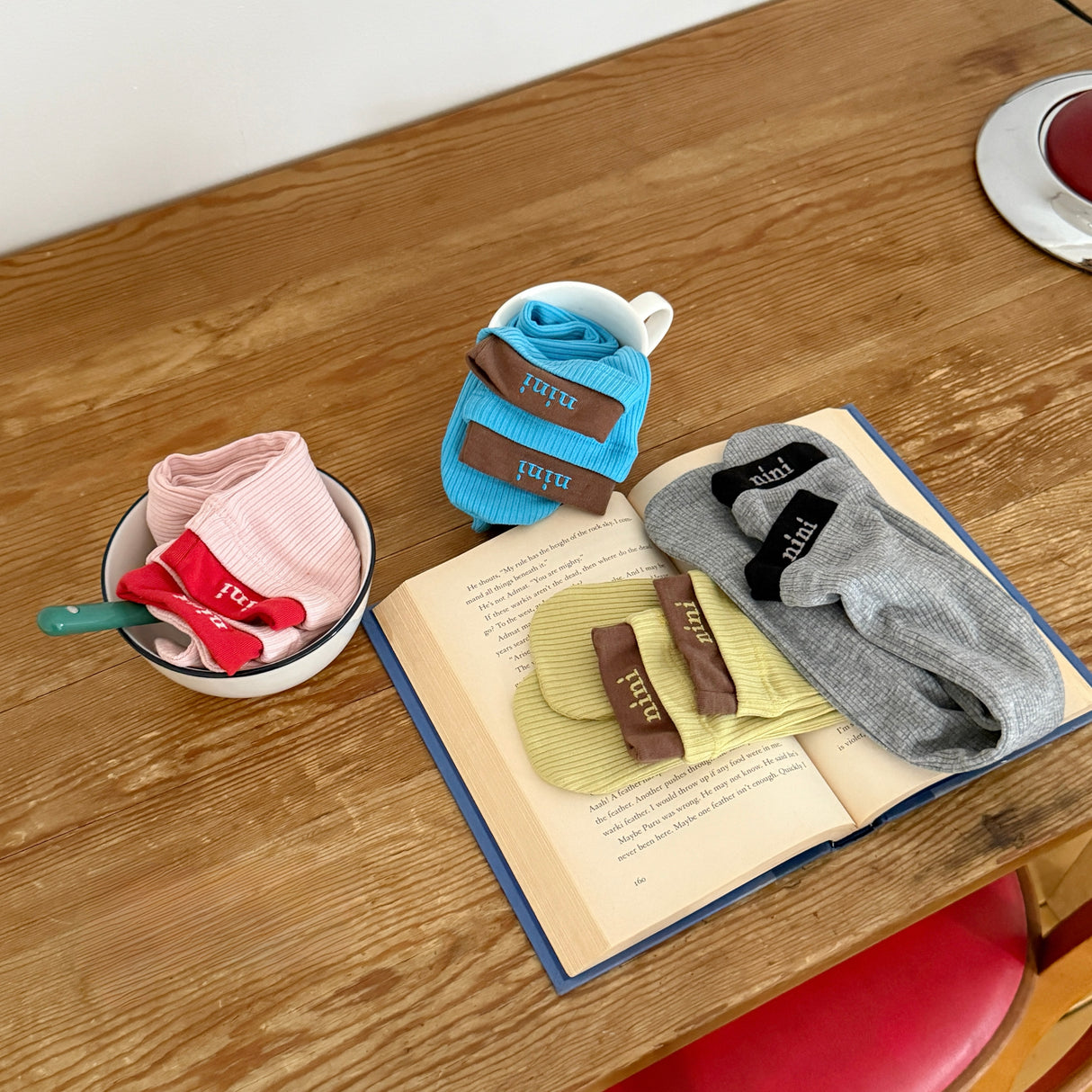 [PRE-ORDER] Autumn Color Block Socks
