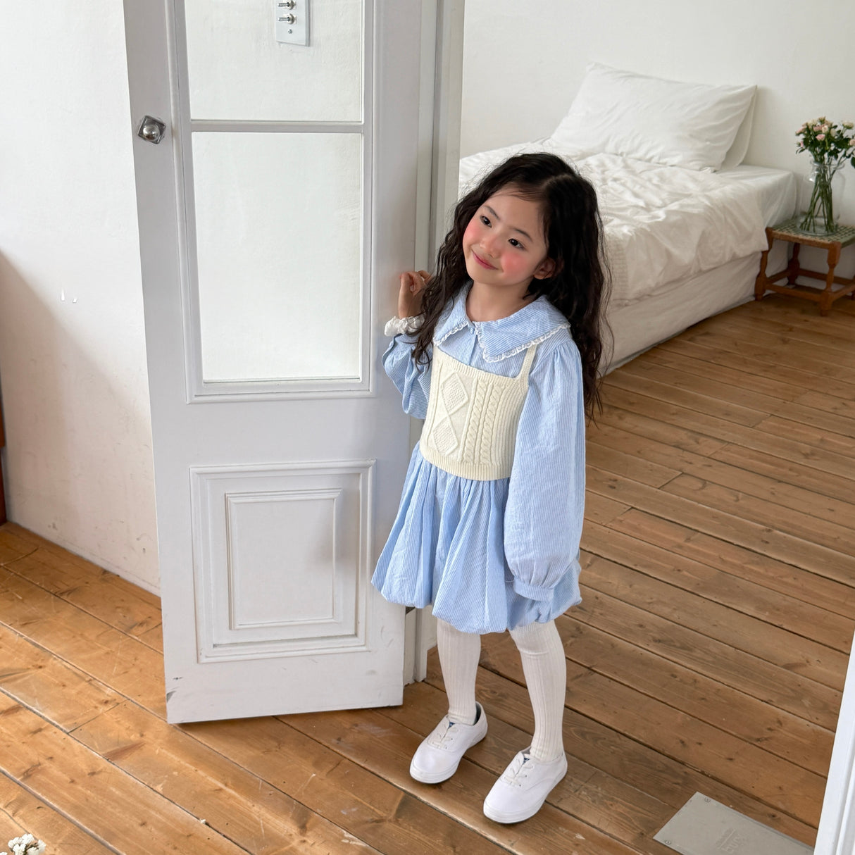 [PRE-ORDER] Preppy Pumpkin Dress