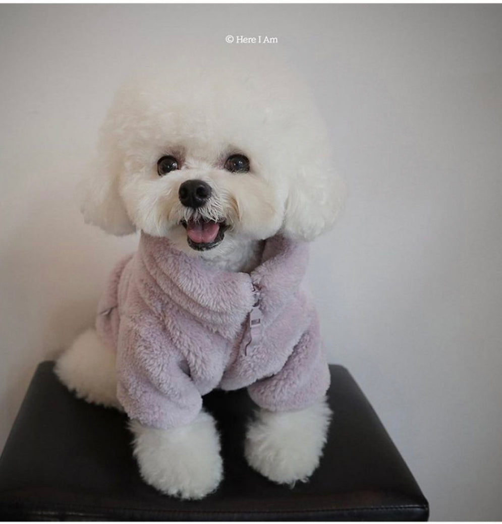 Pet Faux Fur Jacket_In Stock