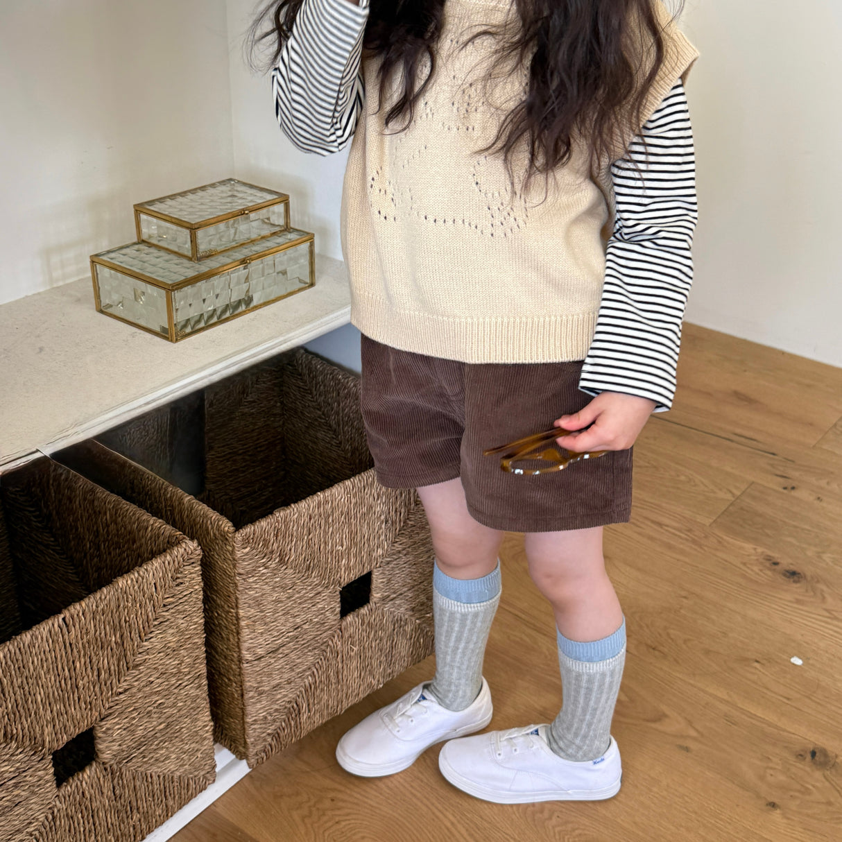 [PRE-ORDER] Punching Knit Vest (3-Tier)