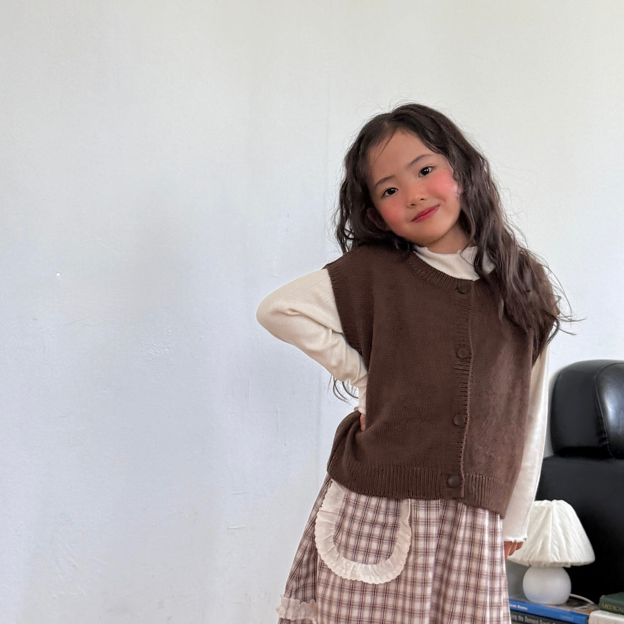 [PRE-ORDER] Punching Knit Vest (3-Tier)
