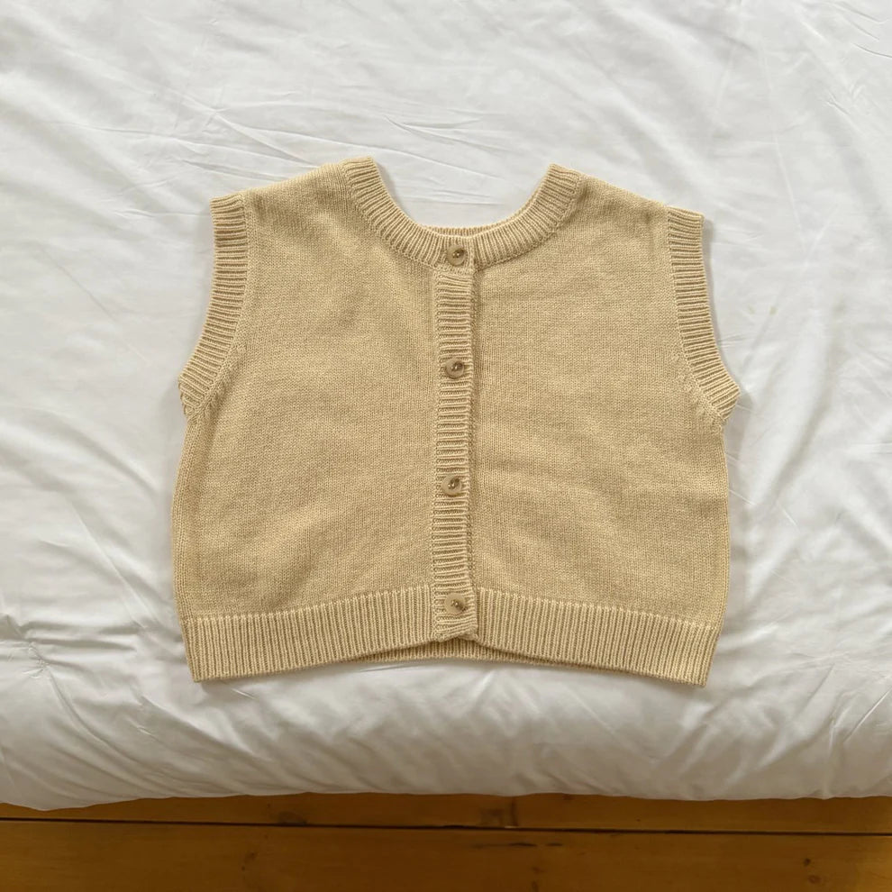 [PRE-ORDER] Punching Knit Vest (3-Tier)