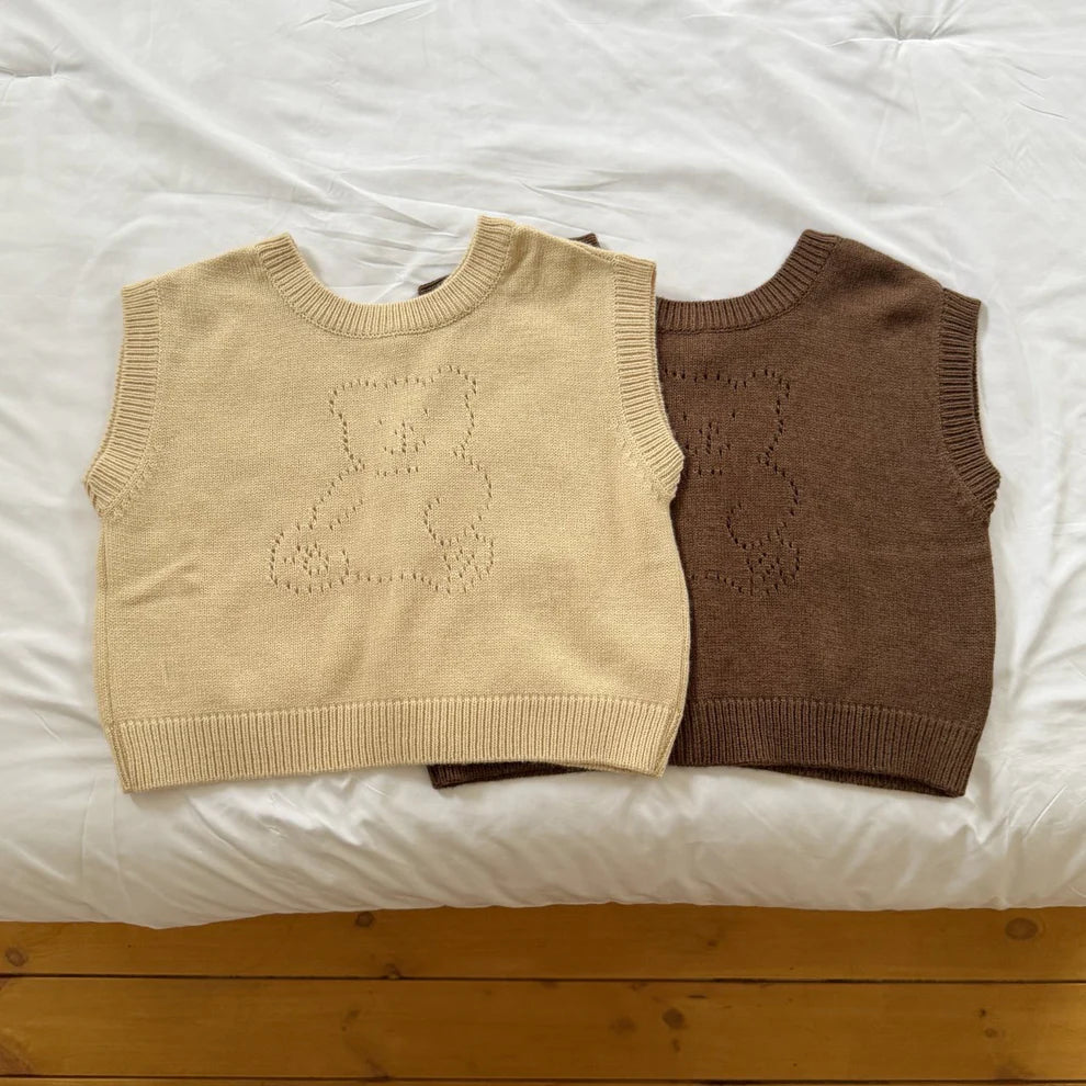 [PRE-ORDER] Punching Knit Vest (3-Tier)