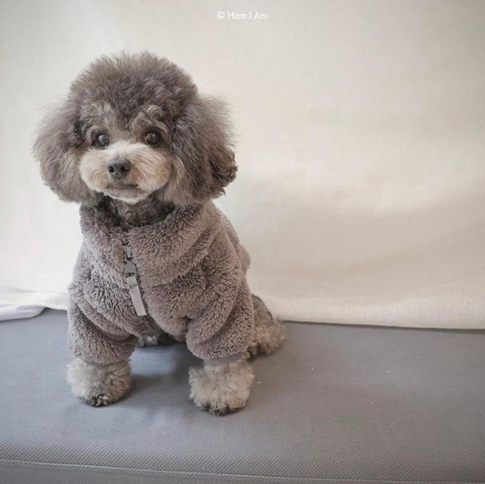 Pet Faux Fur Jacket_In Stock