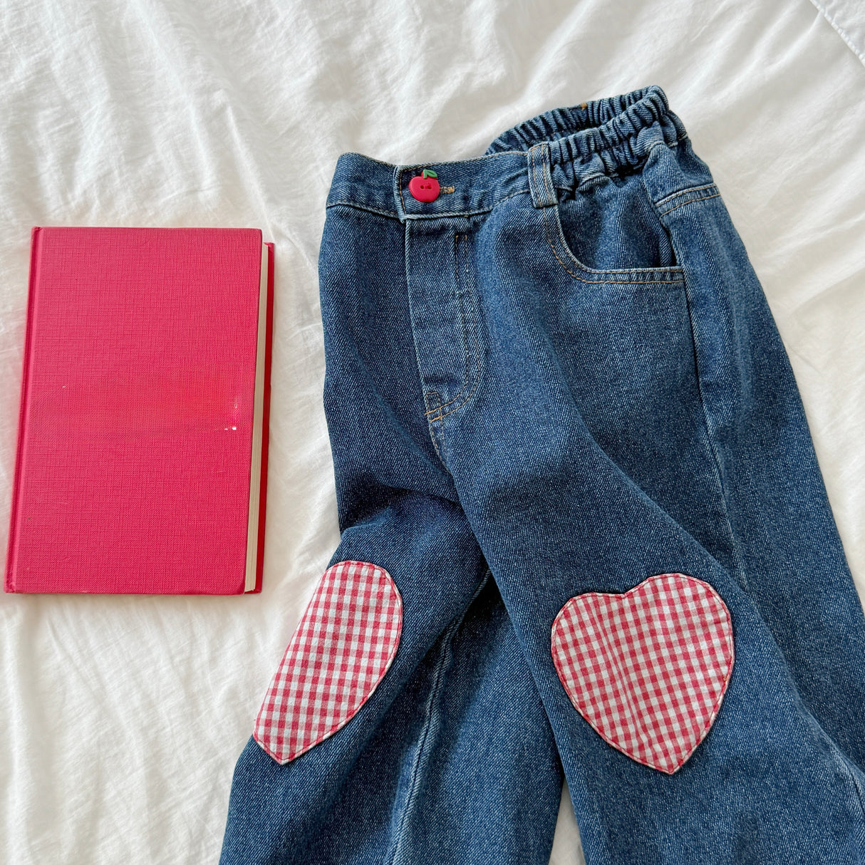 [PRE-ORDER] Heart Denim Pants
