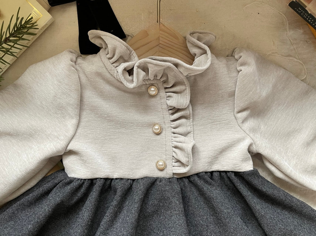 Sophie Velvet Rose Dress