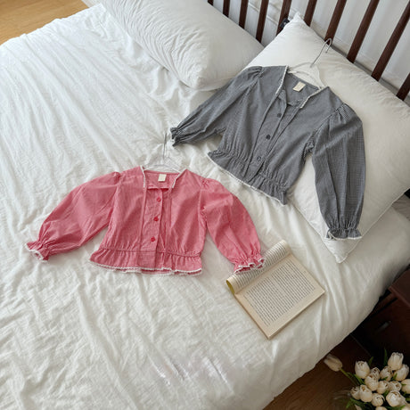 [PRE-ORDER] Check Blouse