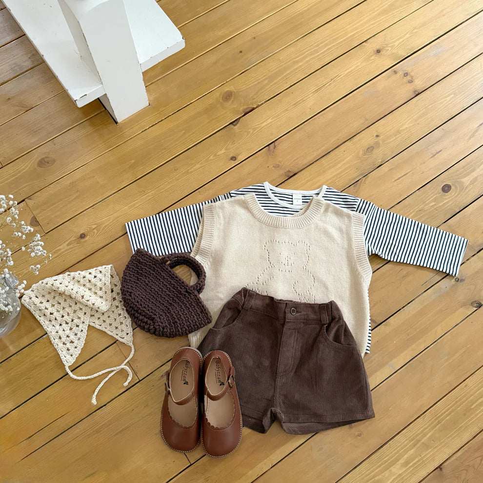 [PRE-ORDER] Punching Knit Vest (3-Tier)