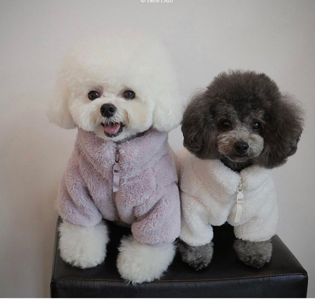 Pet Faux Fur Jacket_In Stock