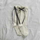 [PRE-ORDER] Ribbon Back Socks (2-Pack)