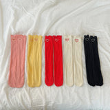 [PRE-ORDER] Heart Pattern Knee Socks